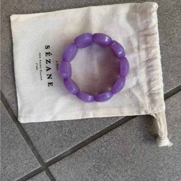Sezane Purple Bracelet - Picture 3 of 8